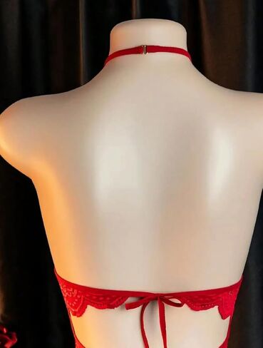 Women Sexy Lingerie Lace Floral Babydoll One Piece Mini Bodysuit Exotic Lingerie Sets in Saudi Arabia