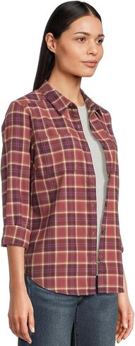Royal Robbins Womens Lieback Organic Cotton Flannel Long Sleeve in Saudi Arabia