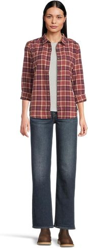 Royal Robbins Womens Lieback Organic Cotton Flannel Long Sleeve in Saudi Arabia