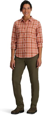 Royal Robbins Womens Lieback Organic Cotton Flannel Long Sleeve in Saudi Arabia