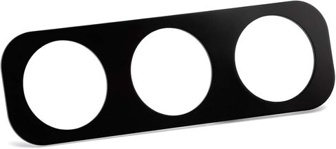 BlackPath - يناسب Nissan 52mm 2" حامل ثلاثي المقياس 180Sx + 200Sx + 240Sx حامل جراب S13 حافة فتحة التهوية (أسود) T6 Billet in Kuwait
