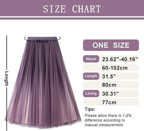 Womens Sequin Tulle Skirts Pleated A-line Mesh Skirt Elastic High Waist Midi Tulle Skirts Swing Gradient Skirt 2025 in Saudi Arabia