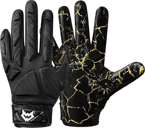 قفازات مبطنة لكرة القدم، وقفازات استقبال مبطنة لزجة، وقفازات Lineman لكرة القدم in Kuwait