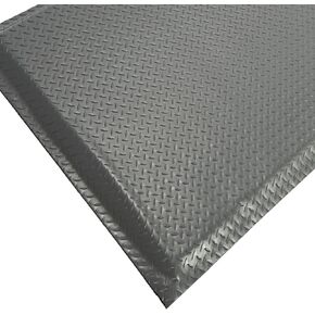 Nisorpa Anti Fatigue Mats Industrial 3' x 6' 15/16" Thick Ergonomic Standing Floor Mat Kitchen Mat for Standing Heavy Duty Commercial Diamond Plate Border Safety Mat Support for Leg & Back Pain in Kuwait