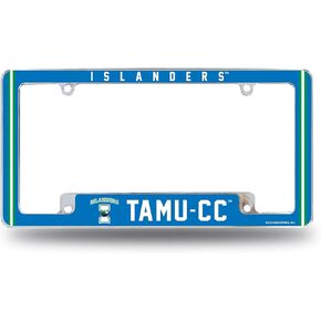 Rico Industries NCAA Toledo Rockets 12" x 6" Chrome All Over Automotive License Plate Frame for Car/Truck/SUV in Kuwait