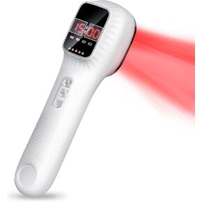 Red Light Therapy Device for Joints & Muscles Pain Relief, Infrared Light Therapy for Body (3x808nm +16X650nm), Handheld Cold Laser Therapy Device for Humans/Pets in Saudi Arabia