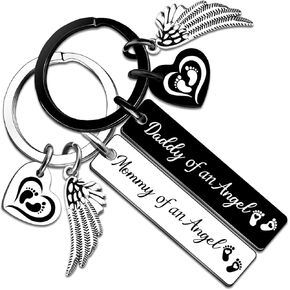 Baby Loss Gifts for Mom Dad Miscarriage Gifts for Mothers Loss of Baby Sympathy Gift Miscarriage Memorial for Parents Babys Keepsake Keychain in Saudi Arabia