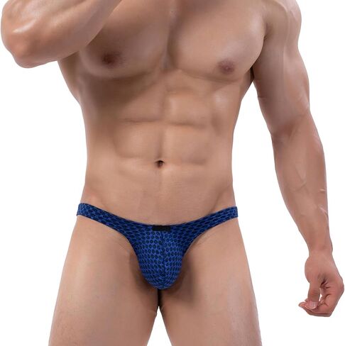 Men's Lift-up Pouch Thong Sexy Enhanced Support T-back Underwear Supportive Front Panel Under Panties in Saudi Arabia