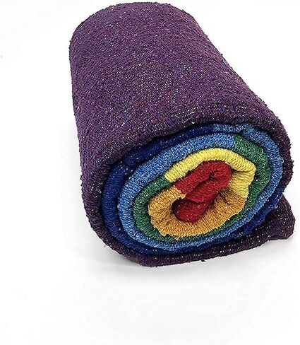 Cudegui Yoga Blanket Thick, Mexican Yoga Blanket, Ideal Yoga Blanket for Restorative Yoga (Beige) in Saudi Arabia