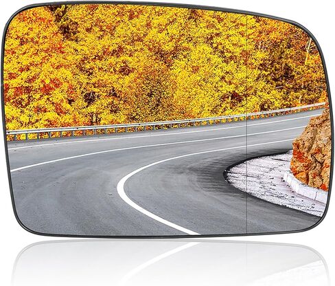 استبدال المرآة الجانبية للركاب الأيمن مسخن لـ Land Rover Range Rover Sport 2006-2009 لـ LR3 LR2 View View Glass مع لوحة دعم in Kuwait
