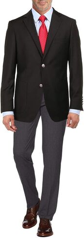 Salvatore Exte Men's 2 Button Sport Coat Suit Jacket Separate Modern Fit Blazer in Saudi Arabia