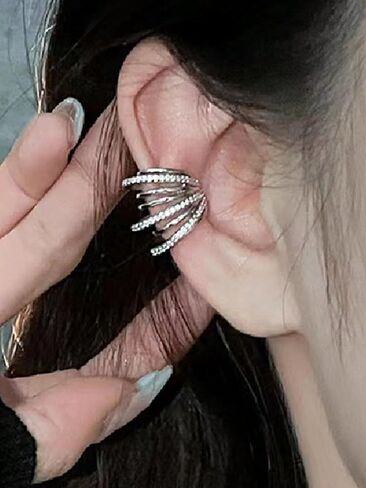 Ear Cuffs for Women – Clip On Cartilage Hoop Earrings – Huggie Hoop Earrings Jewelry Gifts in Saudi Arabia