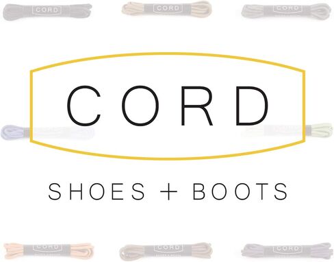 أربطة حذاء مستديرة مشمعة من CORD [عبوة من زوجين] 100% قطن، متينة، صنع في إيطاليا in Kuwait
