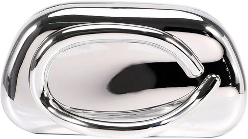 Women’s Acrylic Evening Clutch Purse, Elegant Shell Handbag with Metal Handle Wedding Party Crossbody Shoulder Bag in Saudi Arabia