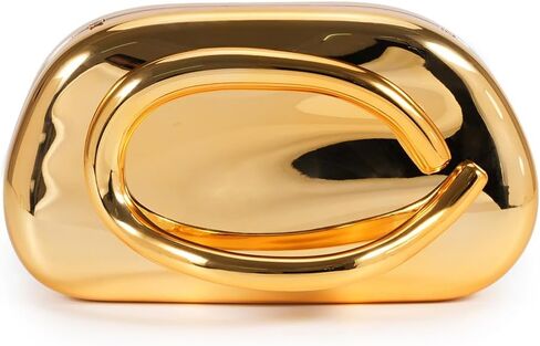 Women’s Acrylic Evening Clutch Purse, Elegant Shell Handbag with Metal Handle Wedding Party Crossbody Shoulder Bag in Saudi Arabia