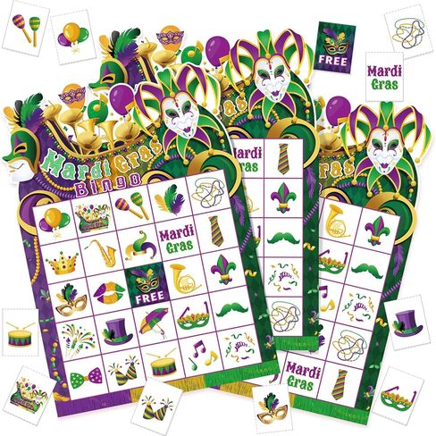 Blosssound 24 لاعبًا، ألعاب بنغو عيد الميلاد، بطاقات بنغو عيد الميلاد ورجل الثلج، ألعاب حفلات البنغو للعطلات الشتوية، لوازم حفلات عيد الميلاد للعائلة الكبيرة والفصول الدراسية والأنشطة المنزلية الداخلية in Kuwait
