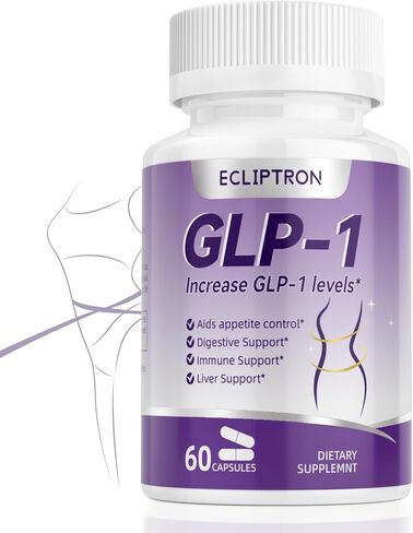 مكمل GLP-1، GLP1 الطبيعي للرجال والنساء، مع بروبيوتيك أكرمانسيا، 60 كبسولة in Kuwait