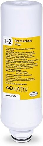 AquaTru - Replacement VOC Filter with ph+ Mineral Boost (Stage 4) for AquaTru Classic, Connect & Under Sink AquaTru Water Purifier in Saudi Arabia