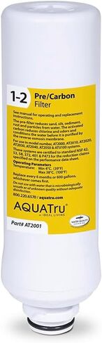 AquaTru - Replacement VOC Filter with ph+ Mineral Boost (Stage 4) for AquaTru Classic, Connect & Under Sink AquaTru Water Purifier in Saudi Arabia