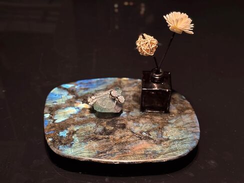 Luxurious Natural Marble Tray for Jewelry, Keys, Vanity & Home Decor, Personalized Gift Tray Cloisonné Marble Tray with Laser Engraving in Saudi Arabia