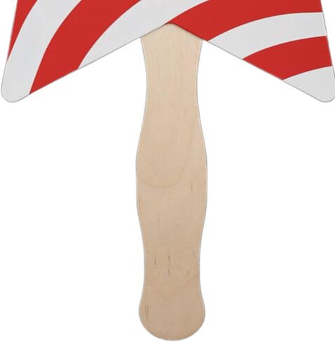 blinkee Star Shaped Unlit Patriotic Paper Board Hand Fan in Saudi Arabia