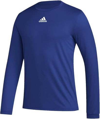 تي شيرت رجالي بأكمام طويلة من adidas Pregame BOS، مقاس 2XL in Saudi Arabia