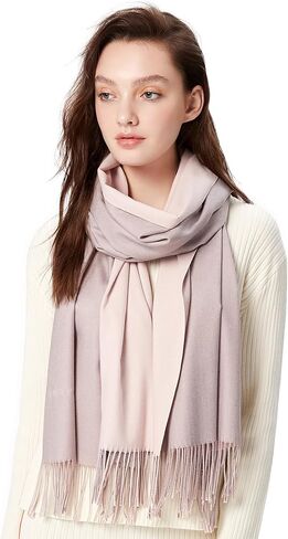 maamgic Women's Scarf Pashmina Shawls and Wraps for Evening Dresses Travel Office Winter Wedding Large Scarves Rose in Kuwait