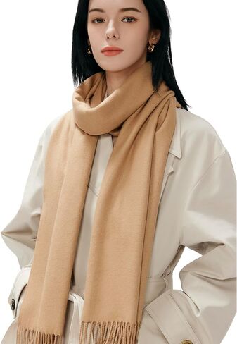 maamgic Women's Scarf Pashmina Shawls and Wraps for Evening Dresses Travel Office Winter Wedding Large Scarves Rose in Kuwait