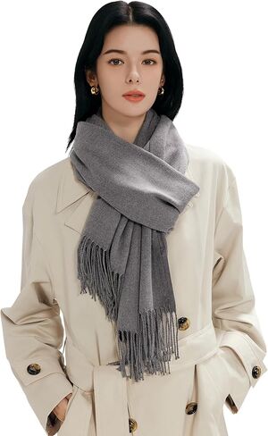 maamgic Women's Scarf Pashmina Shawls and Wraps for Evening Dresses Travel Office Winter Wedding Large Scarves Rose in Kuwait