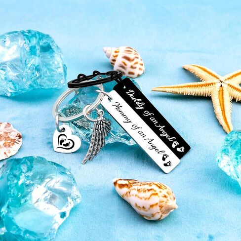 Baby Loss Gifts for Mom Dad Miscarriage Gifts for Mothers Loss of Baby Sympathy Gift Miscarriage Memorial for Parents Babys Keepsake Keychain in Saudi Arabia