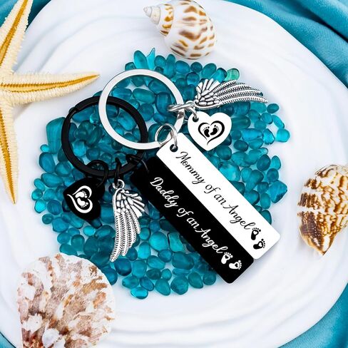 Baby Loss Gifts for Mom Dad Miscarriage Gifts for Mothers Loss of Baby Sympathy Gift Miscarriage Memorial for Parents Babys Keepsake Keychain in Saudi Arabia