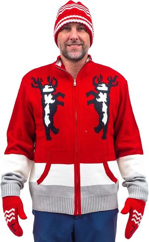 Santa Clause Movie T Allen Deluxe Halloween Costume Cosplay Three Piece Christmas Top Hat and Mittens in Saudi Arabia