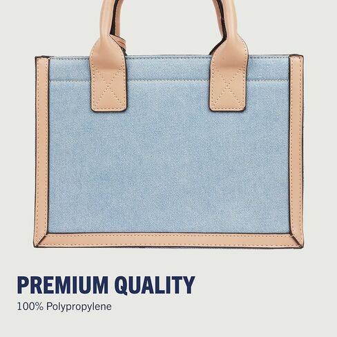 True Religion Tote Bag, Women's Bombe Logo Travel Purse Handbag, Denim in Saudi Arabia