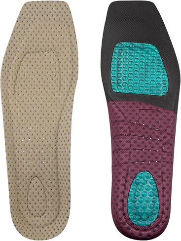 Square Toe Insoles for Ariat Shoes, Replacement Footbeds Footwear Inserts for Work Boot Comfort(Size: M10) in Saudi Arabia