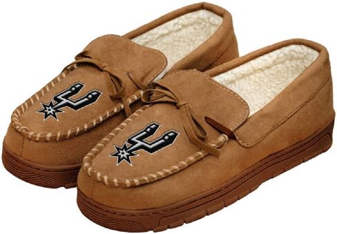 FOCO Miami Heat NBA Mens Moccasin Slippers - M in Saudi Arabia