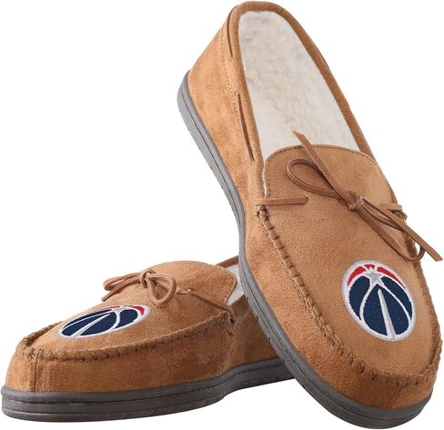 FOCO Miami Heat NBA Mens Moccasin Slippers - M in Saudi Arabia