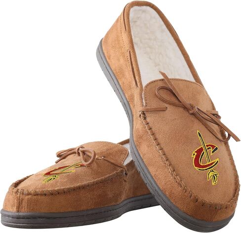 FOCO Miami Heat NBA Mens Moccasin Slippers - M in Saudi Arabia