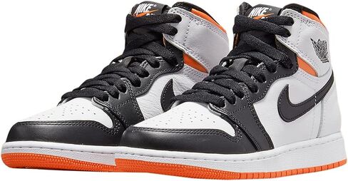 Jordan Youth Air 1 Retro High OG GS 575441 180 Electro Orange - Size 7Y in Saudi Arabia
