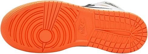 Jordan Youth Air 1 Retro High OG GS 575441 180 Electro Orange - Size 7Y in Saudi Arabia