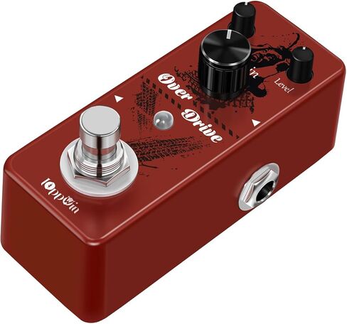 Rowin Vintage Vacuum Bluesy Guitar Effect Pedal - True Bypass, Aluminum Alloy Chassis, Portable in Saudi Arabia