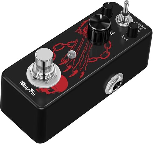 Rowin Vintage Vacuum Bluesy Guitar Effect Pedal - True Bypass, Aluminum Alloy Chassis, Portable in Saudi Arabia