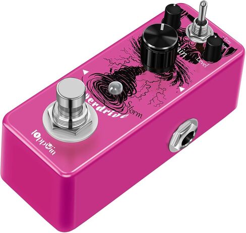 Rowin Vintage Vacuum Bluesy Guitar Effect Pedal - True Bypass, Aluminum Alloy Chassis, Portable in Saudi Arabia
