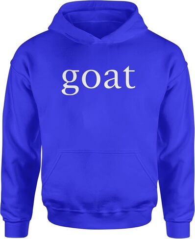 Goat - Greatest of All Time Youth-Sized Hoodie, Soft Fleece, Graphic Design in Saudi Arabia