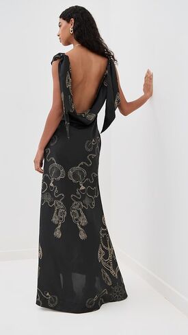 Isla & White Women's Nelda Silk Dress in Saudi Arabia
