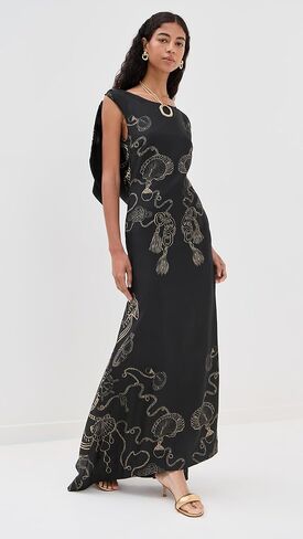 Isla & White Women's Nelda Silk Dress in Saudi Arabia