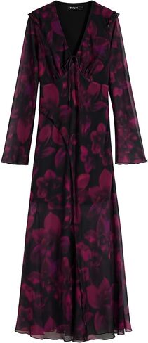 Desigual Women's Woman Woven Dress Long Sleeve in Saudi Arabia