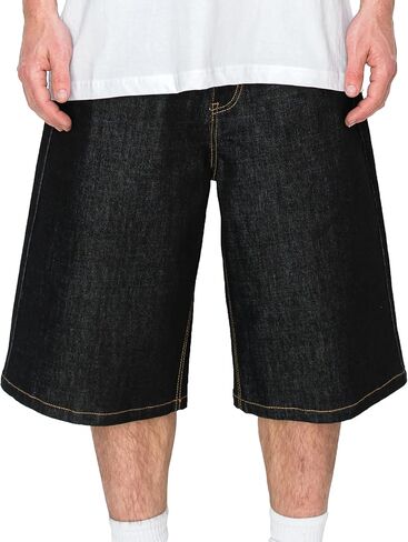 Men's Baggy Fit Essential Denim Shorts Various Designs in Kuwait