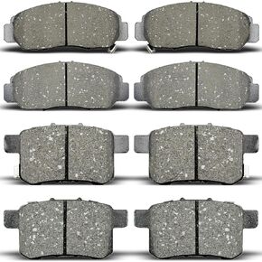 8pcs Ceramic Brake Pads Set fit For Nissan Altima 2013-2023, D905 D1650 in Kuwait