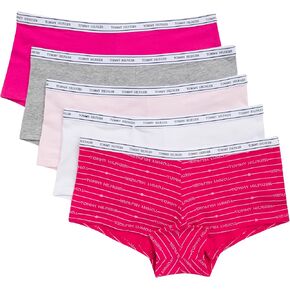 تومي هيلفيغر للسيدات الكلاسيكية القطن logoband boyshort 5 حزم in Saudi Arabia