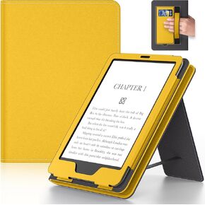 علبة Lainergie Kindle لـ New 6 "Kindle (الجيل الحادي عشر ، 2024/2022 إصدار) ، غطاء قذيفة Slim Pu Leather Smart لـ Kindle Basic مع حامل ، حزام يدوي ، تلقائي/نوم وليس لـ Alcatel TCL ، Jade in Kuwait